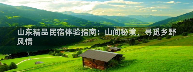 球盟会手机版登录|山东精品民宿体验指南：山间秘境，寻觅乡野
风情